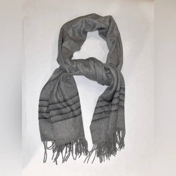 Rag & Bone Merino Wool Scarf Unisex Minimalist Style Super Soft Lightweight - Picture 11 of 11